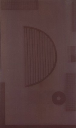 Grote-donkere-verkleuring, Doek, 240x 143 ,1998 Bruikleen collectie de Groen