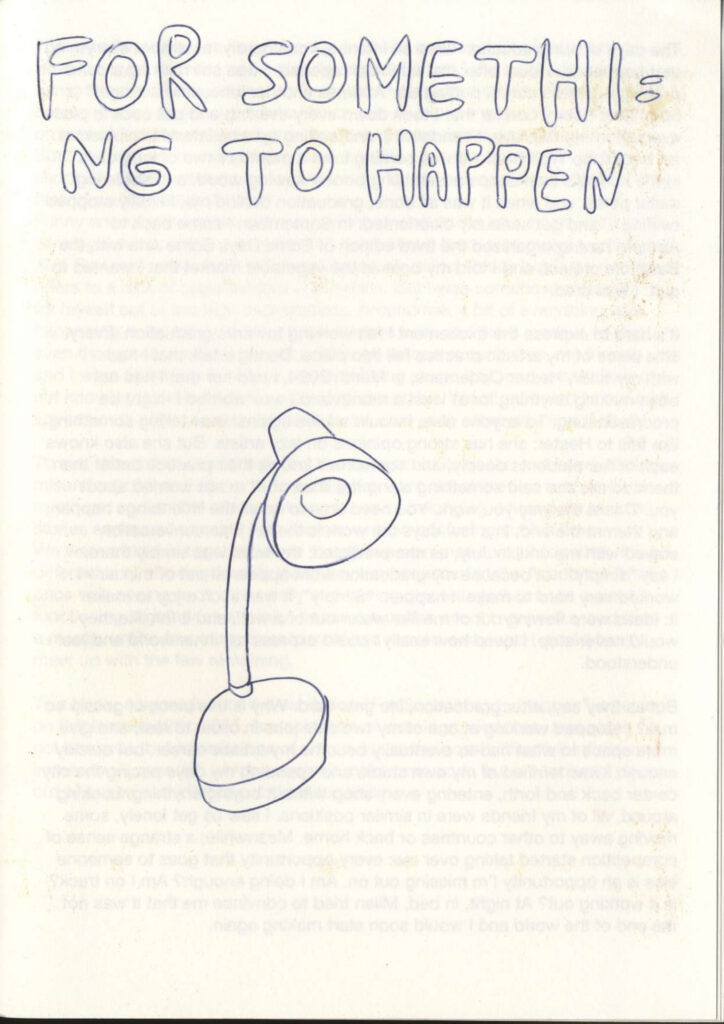 For Something To Happen